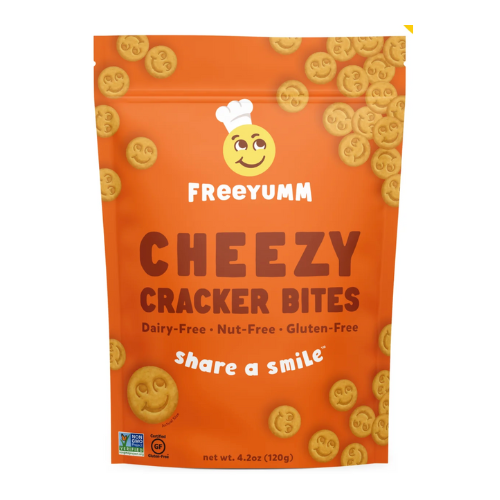 FreeYumm Cheesy Cracker Bites 120g Bag