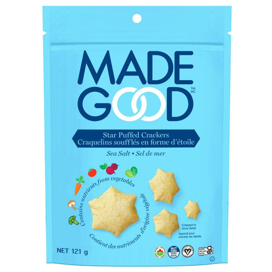 Made Good Star Puffed Crackers-  121g